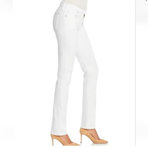 NEW 7 For All Mankind Kimmie Straight Leg Slim Illusion Luxe Jeans / Size 24 - Picture 7 of 7